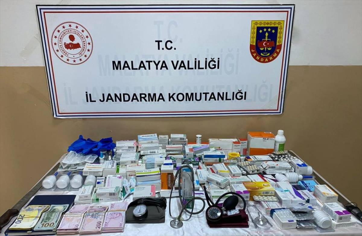Malatya'da yabancı uyruklu sahte doktor yakalandı