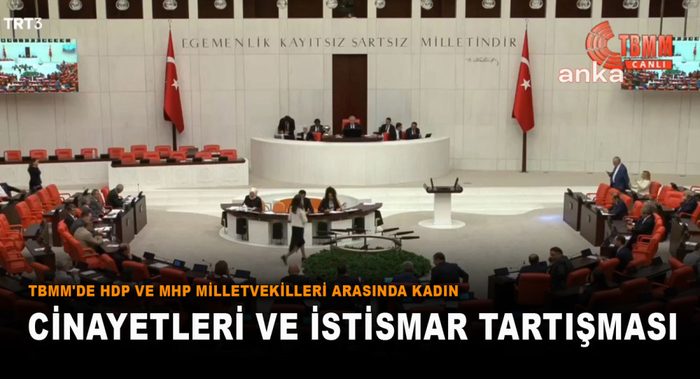 TBMM'de HDP ve MHP Milletvekilleri Arasında Kadın Cinayetleri ve İstismar Tartışması