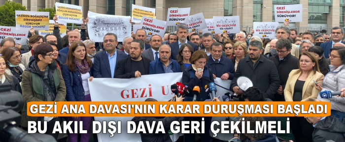 Gezi Ana Davası'nın Karar Duruşması Başladı. Taksim Dayanışması: Bu Akıl Dışı Dava Geri Çekilmeli