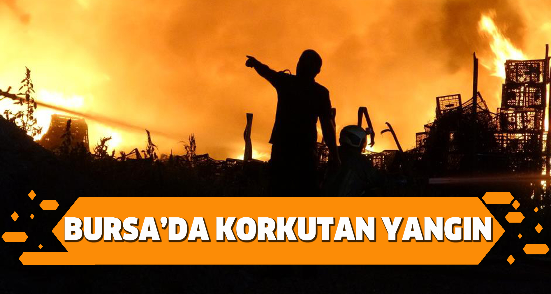 Bursa’da Korkutan Yangın 